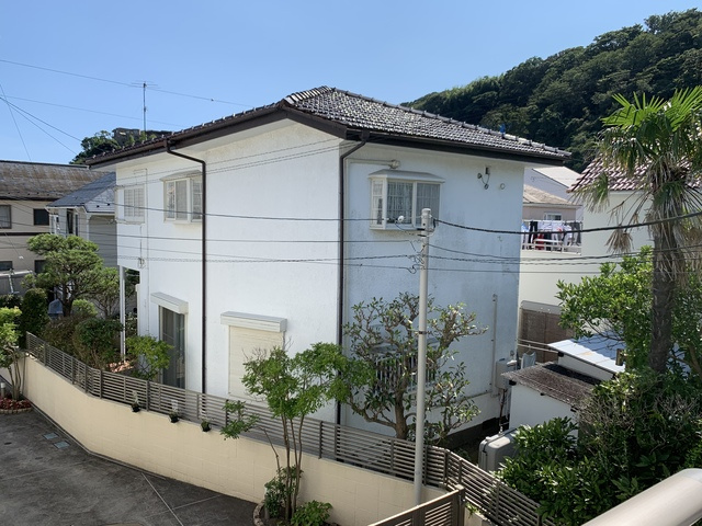 パルコート逗子Ｅ棟の展望|閑静な住宅街