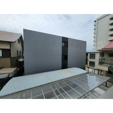 西宮市中殿町のアパートの展望
