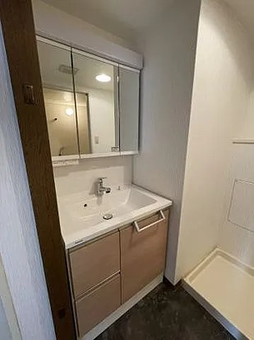 西宮市二見町の賃貸マンションの洗面所