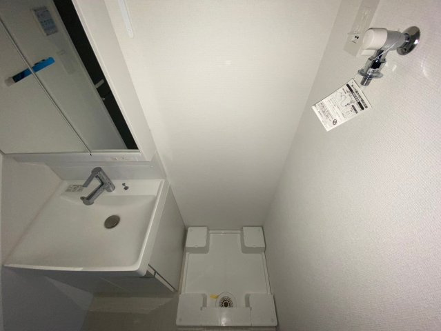 神戸市中央区下山手通６丁目の賃貸マンションの洗面所