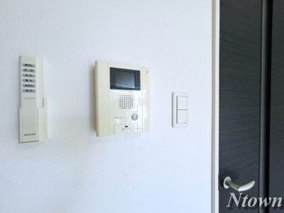 【セキュリティ】 | イーハトーブ大曽根 | モニター付きインターホンです。