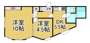 ホルム夙川の間取り