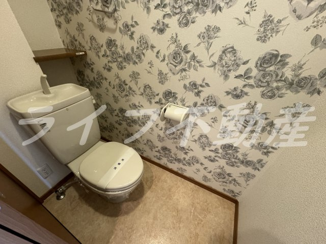サニーコート花園のトイレ|清潔感のあるトイレです