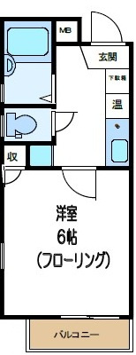 セントエルモ三ノ輪の間取り|間取りです。