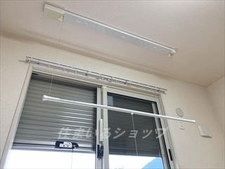 クレエルＫ　Ｃ棟の設備|便利な室内物干し・シャッター雨戸あり