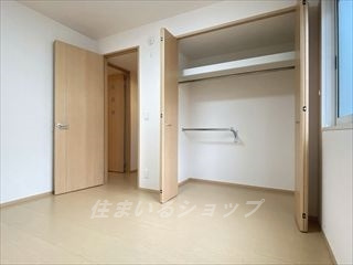 クレエルＫ　Ｃ棟の寝室|クローゼットあり