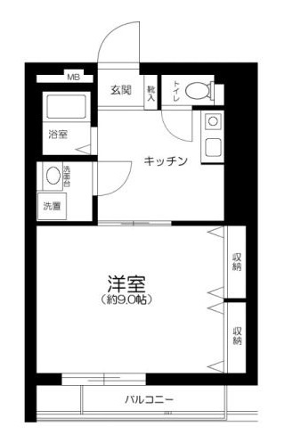 ヴェルステージ上板橋の間取り|間取りです。