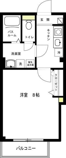 ボナールの間取り|間取りです。