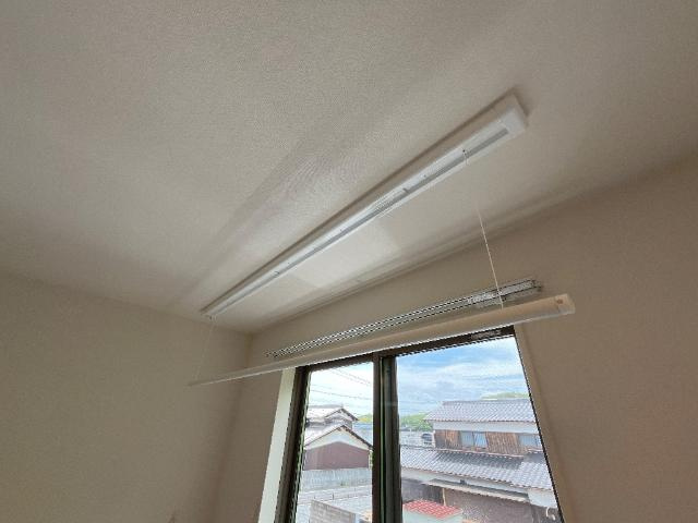 ニューページの設備|室内物干し