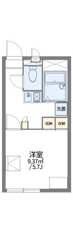 【間取り】 | レオパレスグリーンコート