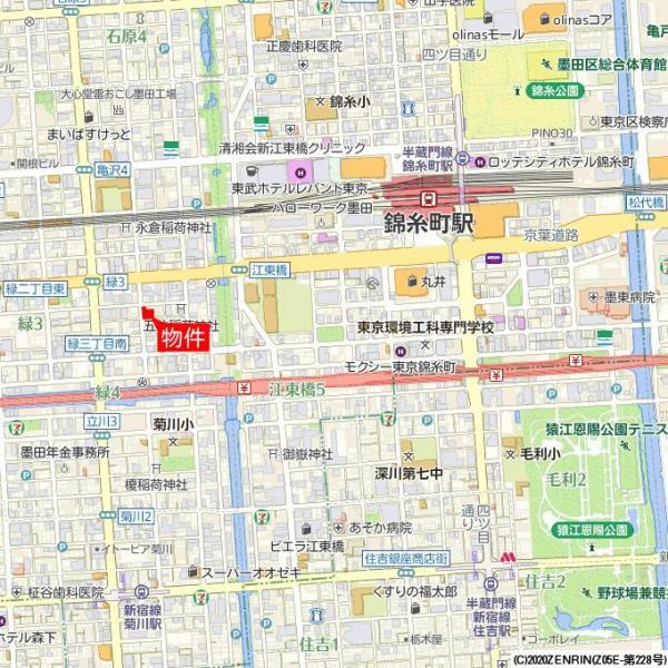 ランドステージ錦糸町ＩＩの地図