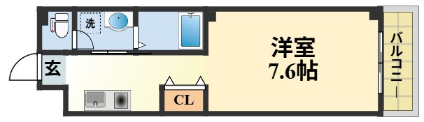 オーシャンズ西向日の間取り