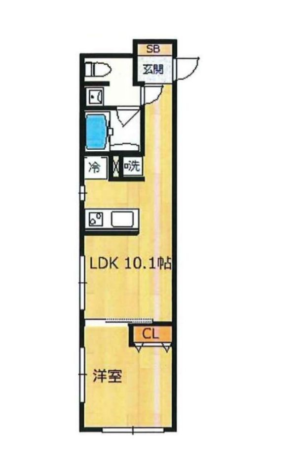 中野レーベル の間取り|間取りです。