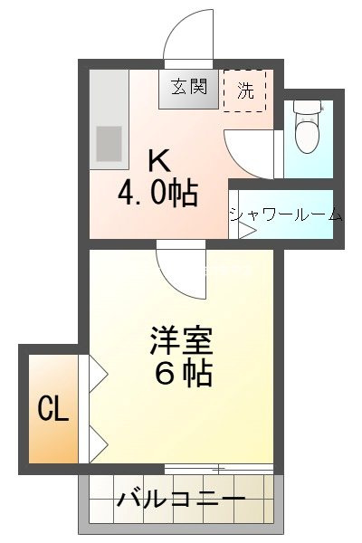 グリーンコーポ の間取り