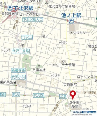 【地図】 | 菱和パレス三軒茶屋