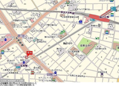 【地図】 | ハイツベルグ上池台