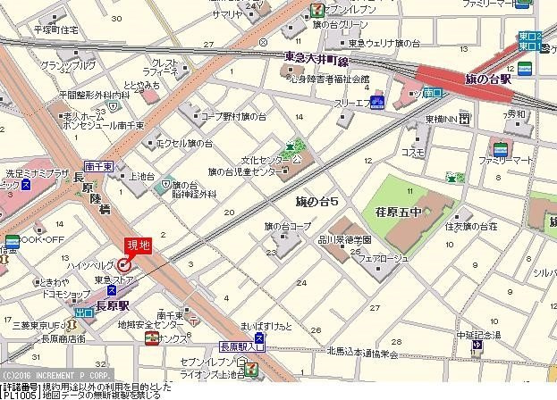 【地図】 | ハイツベルグ上池台