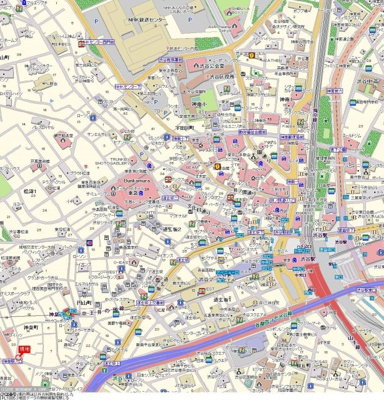 【地図】 | 菱和パレス渋谷西壱番館