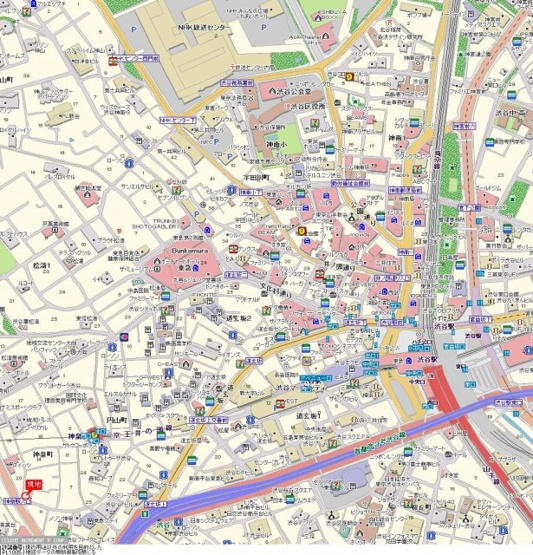 【地図】 | 菱和パレス渋谷西壱番館
