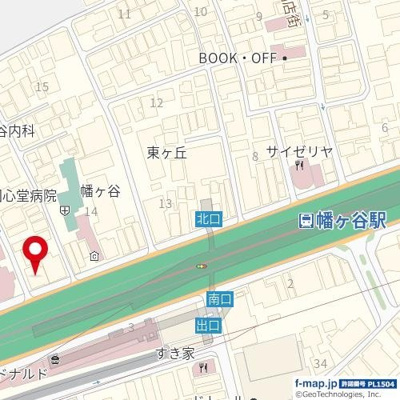 【地図】 | シンシア幡ケ谷