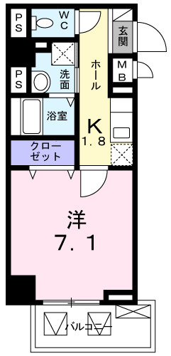 フラン・パルク・ミナトの間取り