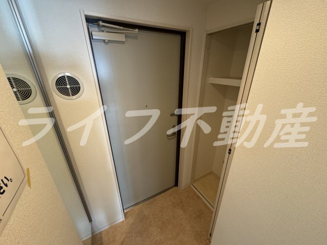 ルミエール・フジの玄関|毎日通る玄関はこちらです