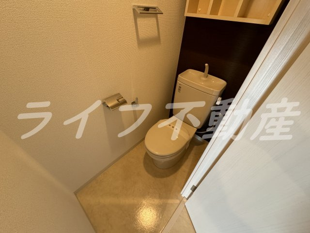 ルミエール・フジのトイレ|ゆったりとした空間のトイレです