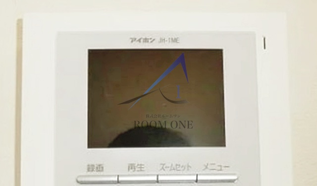 メゾンドジュンキのセキュリティ|モニター付きインターホンです。