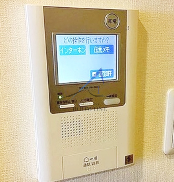 ＡＱＵＡ　ＶＩＳＴＡのセキュリティ|モニター付きインターホンです。