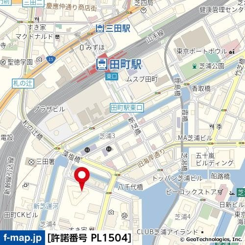 キャピタルマークタワーの地図