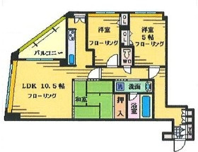 プリムローズ王子飛鳥山の間取り|間取りです。