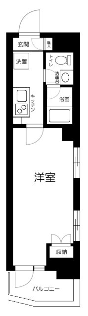 シャッツクヴェレ渋谷本町の間取り