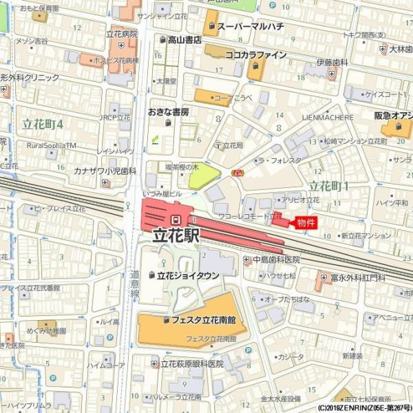 立花アスペンハウスの地図
