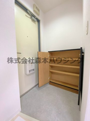 【収納】 | 　寝屋川コスモシティ | シューズボックスついてます