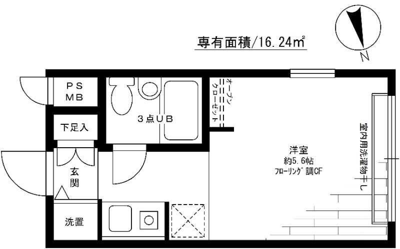 パルム日吉の間取り