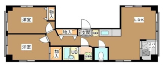 【間取り】 | 斉藤ビル | 間取りです。