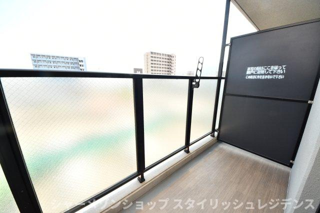 サンクレシア苅田のバルコニー