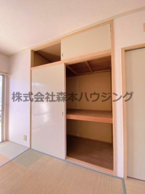 【収納】 | 　石橋ハイツB | 大きなスペースがあり、収納には困りません