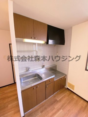 【キッチン】 | 　石橋ハイツB | 使いやすいキッチンです