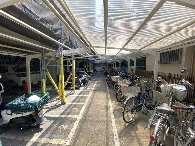 川口栄町グレースマンションの駐輪場|駐輪場