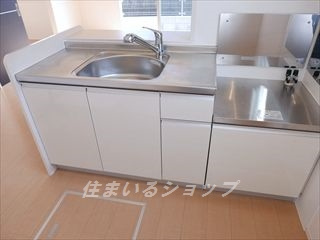 セジュール長居　D棟のキッチン