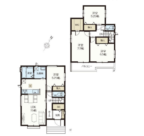 【間取り】 | 北本市宮内２期　新築住宅 | ≪R号棟≫
