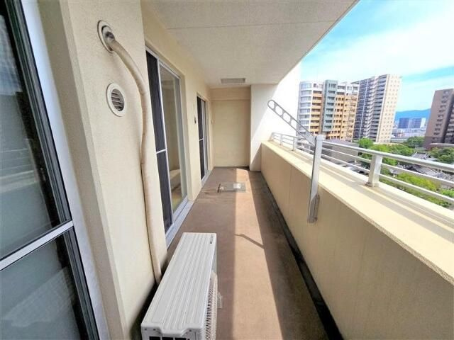 ポレスタータワー大手町リーモのバルコニー