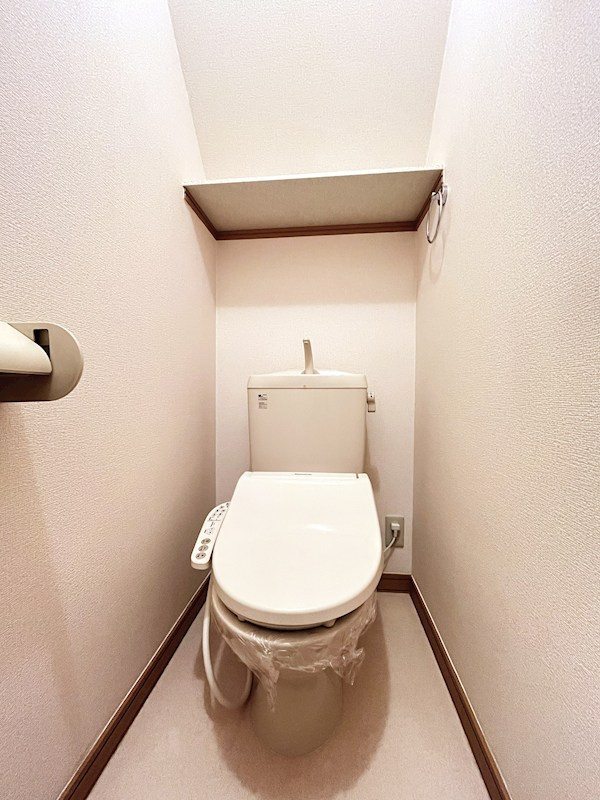 ラポール瑞穂　Ⅰ のトイレ|清潔感のあるトイレです