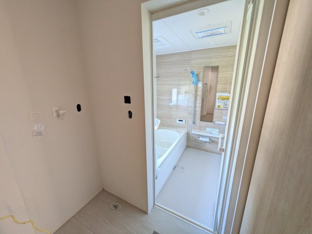 八王子市　楢原町　新築一戸建て　４期の脱衣所|～脱衣場～