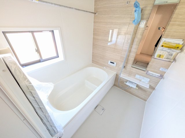 八王子市　楢原町　新築一戸建て　４期の浴室|～のびのびとくつろげるバスルーム　1日の締めくくりに癒しのバスタイムを～