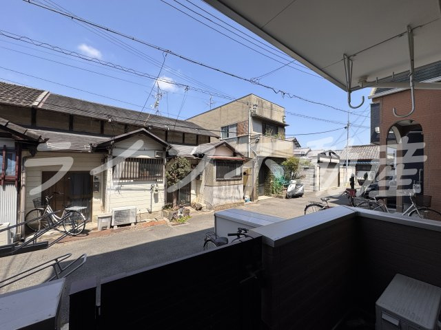 ALEGRIA若江本町Northのバルコニー