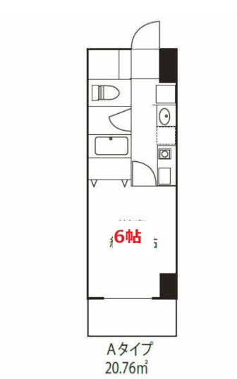 【間取り】 | ドミール蓮沼 | 間取り