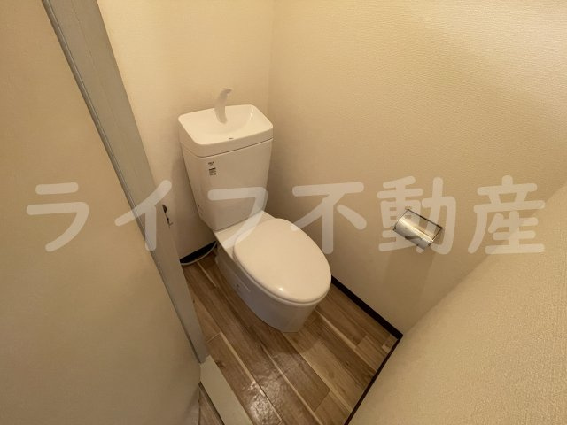 サンライフ若江本町のトイレ|清潔感のあるトイレです