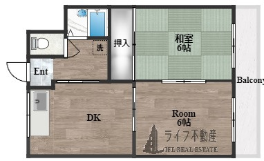 サンライフ若江本町の間取り